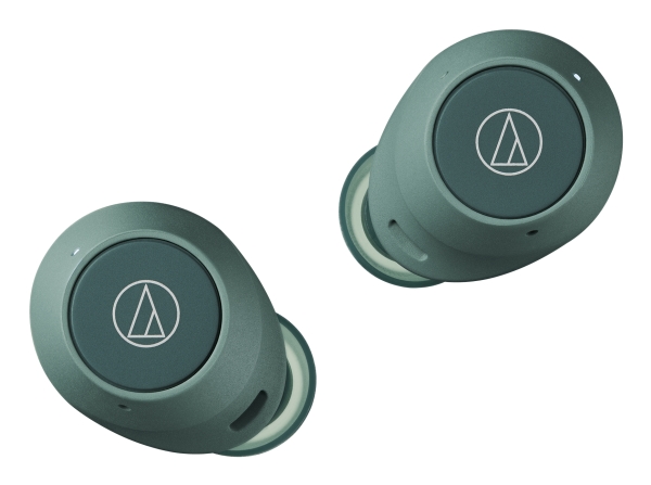Audio-Technica ATH-CKS30TW+, True Wireless Stereo (TWS), 5 - 20000 hz, Samtal/musik, Headset, Grön | TV, Ljud & Bild - Hörlurar & Mikrofoner | GameStuff