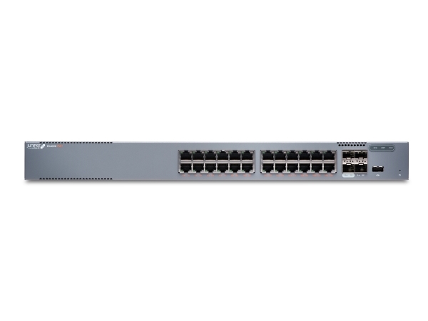 Juniper Ex4000-24P, Administreret, L2/L3, Gigabit Ethernet (10/100/1000), Strøm Over Ethernet (Poe), Stativ-Montering, 1U
