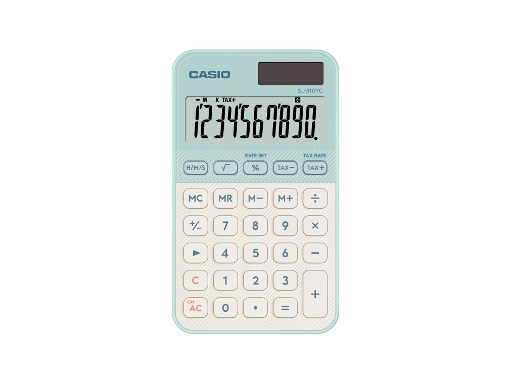 Casio Sl-310Yc-Lg Lichtgroen, Desktop