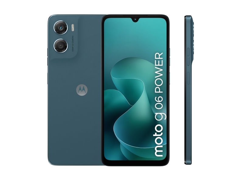 Motorola Moto G06 Power , 17,5 Cm (6.88"), 4 Gb, 256 Gb, 50 Mp, Android 15, Blå