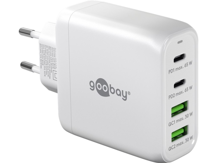 Goobay Usb-C Pd Multiport Hurtigoplader (68 W), Hvid (64818)