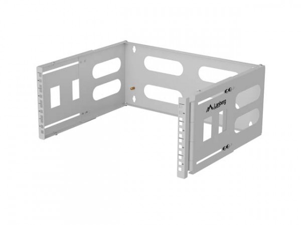 Lanberg Folding Bracket Wall-Mount 19&Quot 4U | Fb01-5404-10S | Grey