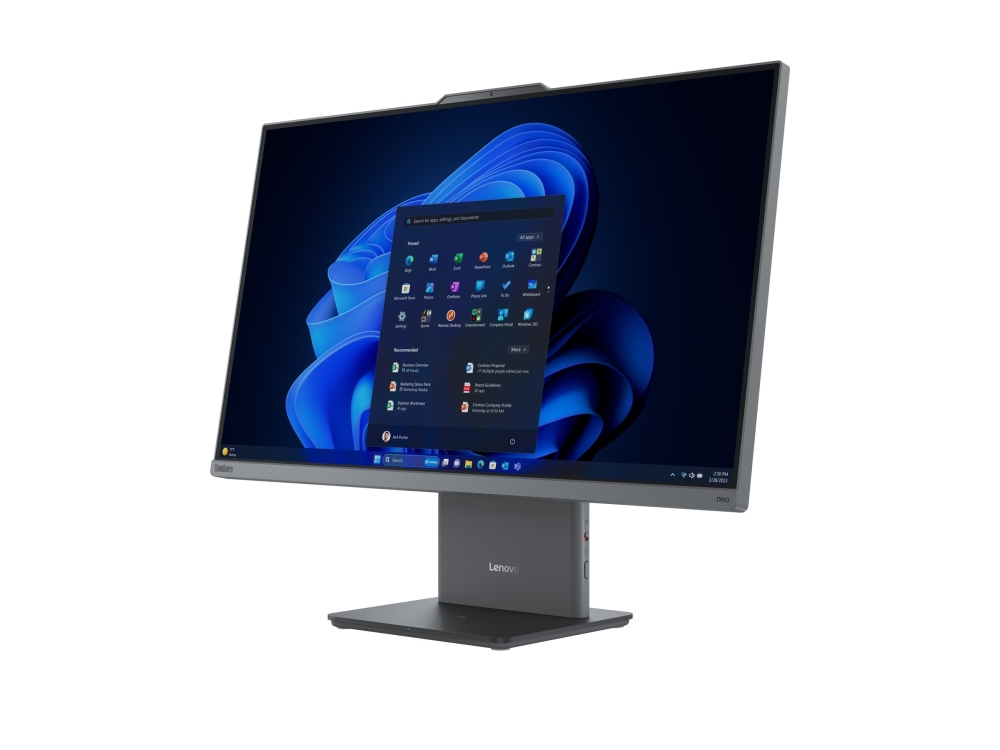 Lenovo Thinkcentre Neo 50A 27 G5 12Sa - Alt-I-Én Med Monitorstander - Core I3 I3-1315U / Op Til 4.5 Ghz - Ram 8 Gb - Ssd 512 Gb - Tcg Opal Encryption