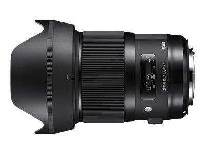 Sigma Art - Vidvinkel objektiv - 28 mm - f/1.4 DG HSM - Sony E-mount - for Sony Cinema Line  a VLOGCAM  a1  a1 II  a6700  a7 IV  a7 V  a7C II  a7CR  a7R V  a9 III