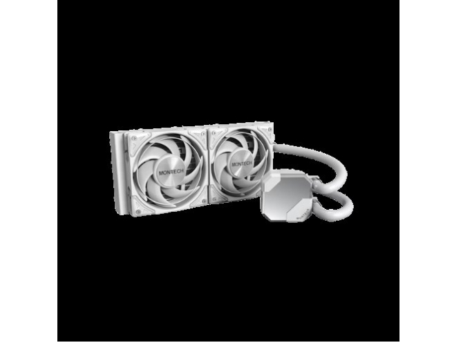 CPU COOLER MULTI SOCKET WHITE/HYPERFLOW SILENT240(W) MONTECH HYPER FLOW SILENT 240 (W) (4710562744866)