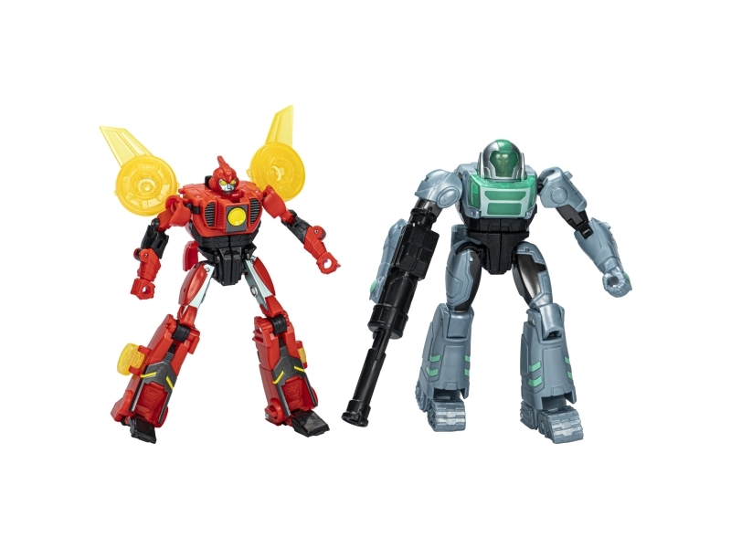 Transformers EarthSpark Maan kipinä Cyber-Combiner Terran Twitch ja Robby Malto, 6 vuosi/vuosia, Muovi, Monivärinen, 160 g