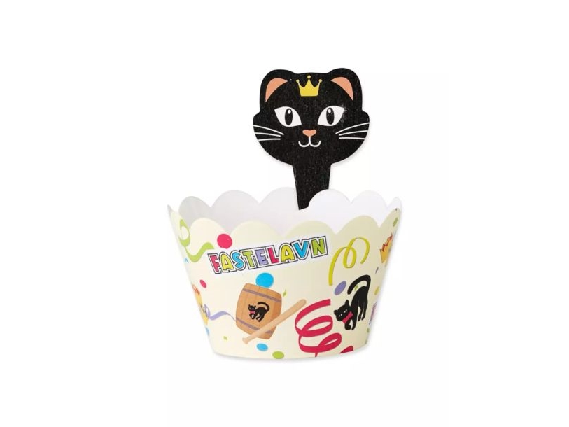 Halloween Cupcake-Wrapper, 8 Stück