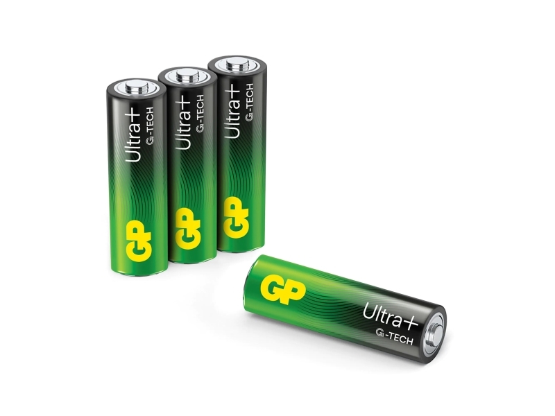 Gp Batteries 03015Aupeta-B4, Einwegbatterie, Aa, Alkali, 1,5 V, 4 Stück(E), Schwarz, Grün