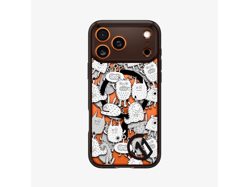 Spigen C11 Series Inkverse Edition (Mag Fit), Cover, Apple, Iphone 17 Pro Max, 17,5 Cm (6.9"), Flerfarvet