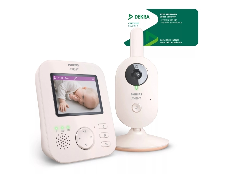 Philips AVENT Video Baby Monitor SCD881/26 Edistynyt, IR, 300 m, 50 m, 300 m, FHSS, 2.4 GHz