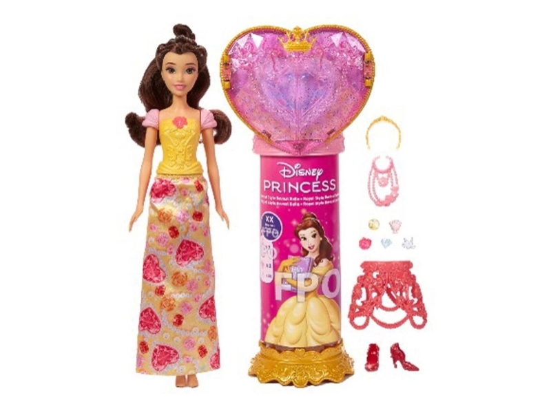 Disney Princess Fashion Doll Reveal Belle | Leksaker - Figurer & Dockor - Modedockor | GameStuff
