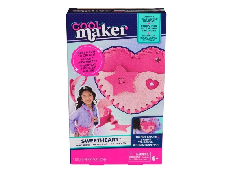 Cool Maker Pink Heart Purse Kit