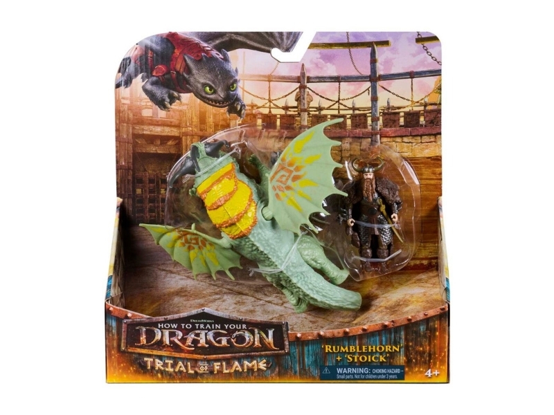 Lohikäärmeet Viking &amp  Dragon-Rumblehorn &amp  Stoick