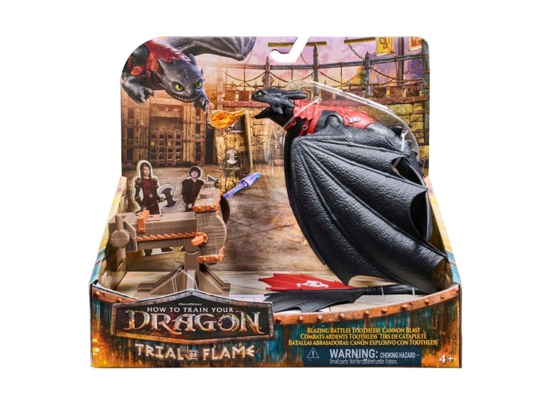 Dragons Blazing Battle Cannon Blast W/Toothless