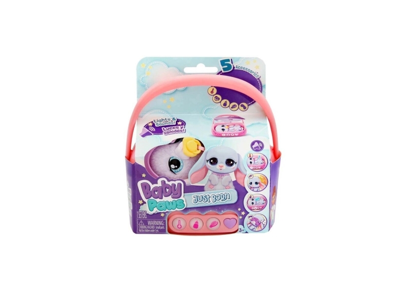 Baby Paws Just Born Bunny | Leksaker - Figurer & Dockor | GameStuff