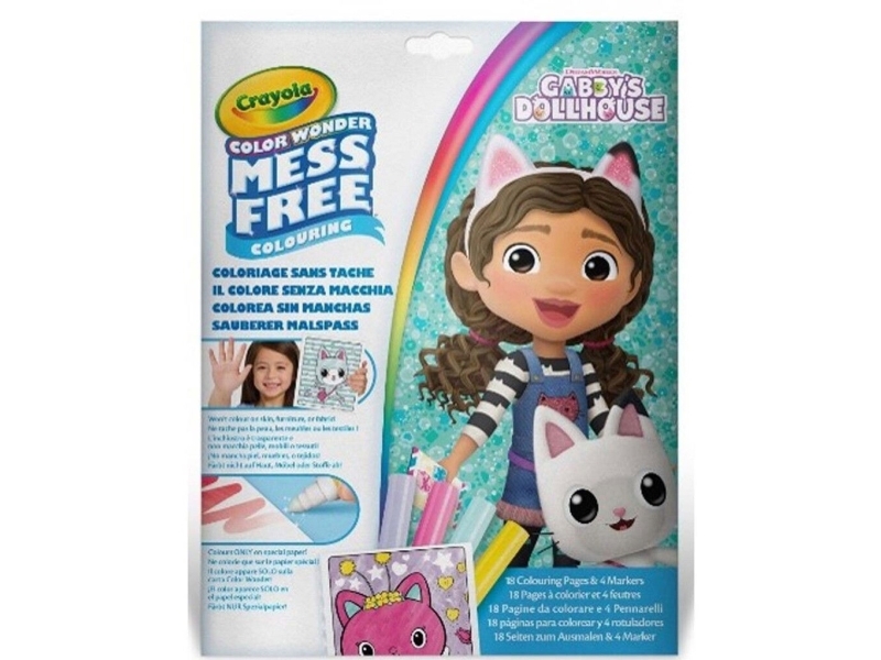 Crayola Color Wonder Gabby's Dollhouse