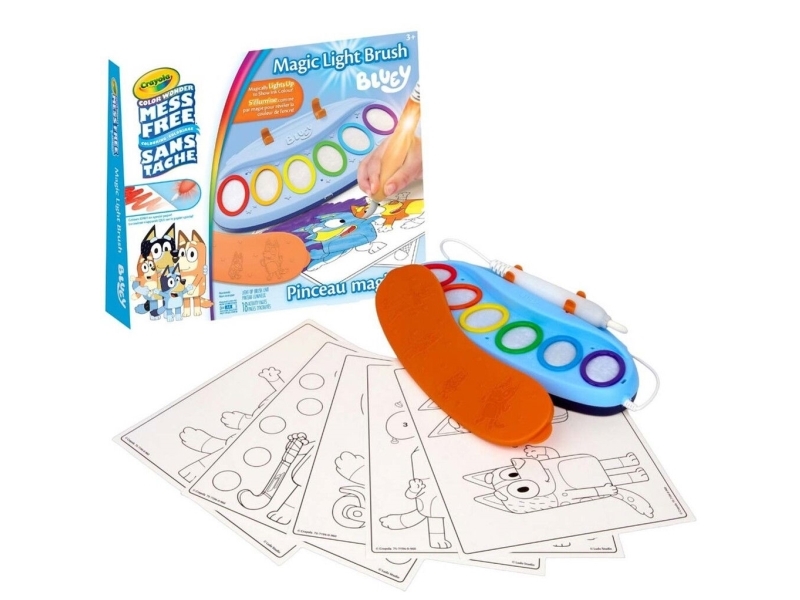 Crayola Kreasæt - Color Wonder - Magic Light Brush - Bluey