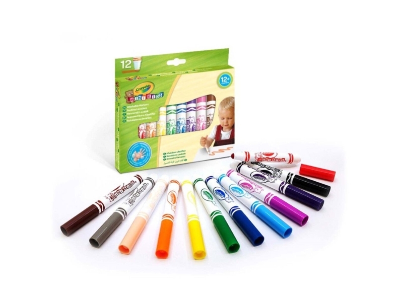 Crayola Mini Kids Washable Markers 12 Pcs