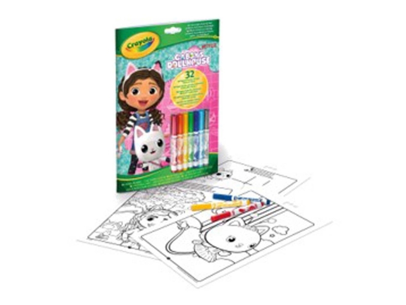 Crayola Coloring & Activity Gabby's Dollhouse