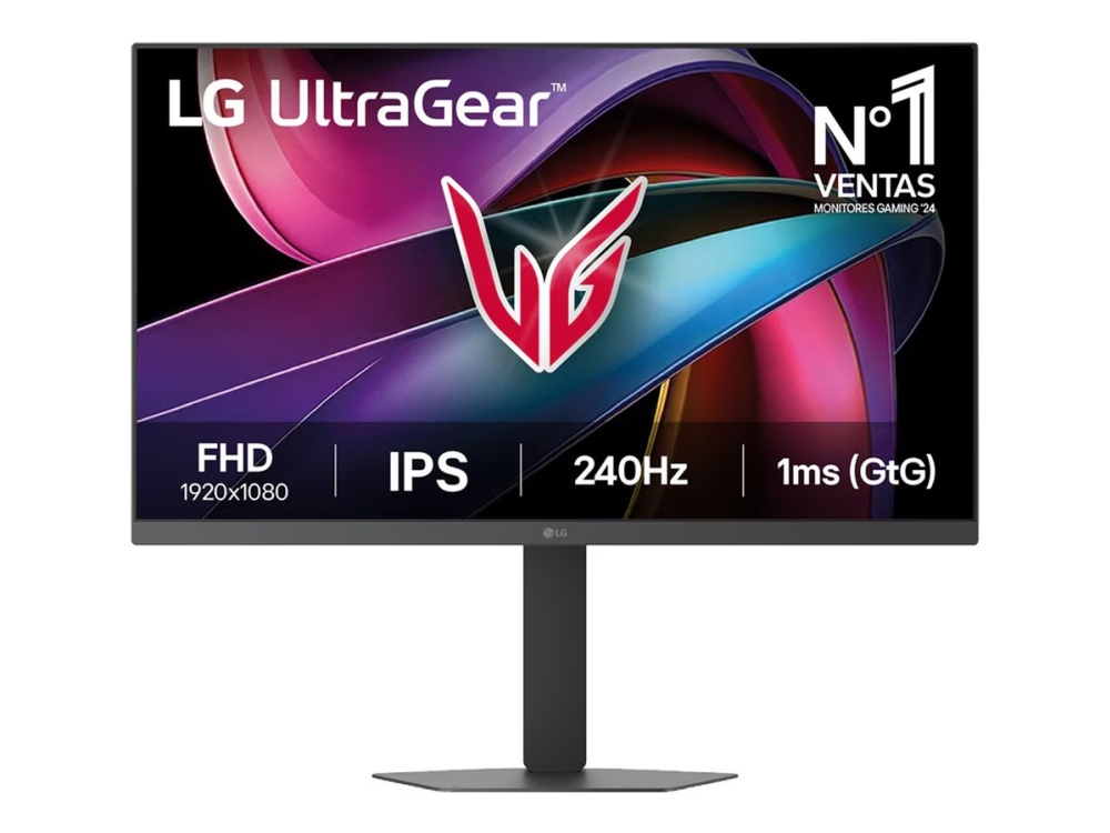 Lg Ultragear 27G440a-B - G4 Serie - Led-Skærm - Gaming - 27" - 1920 X 1080 Full Hd @ 240 Hz - Ips - 400 Cd/M² - 1000:1 - Hdr10 - 1 Ms - 2Xhdmi, Displ