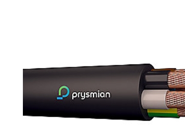 Prysmian H07RN-F 5G1,5 - Gummikabel, Sort, Rg 100 - (100 meter)