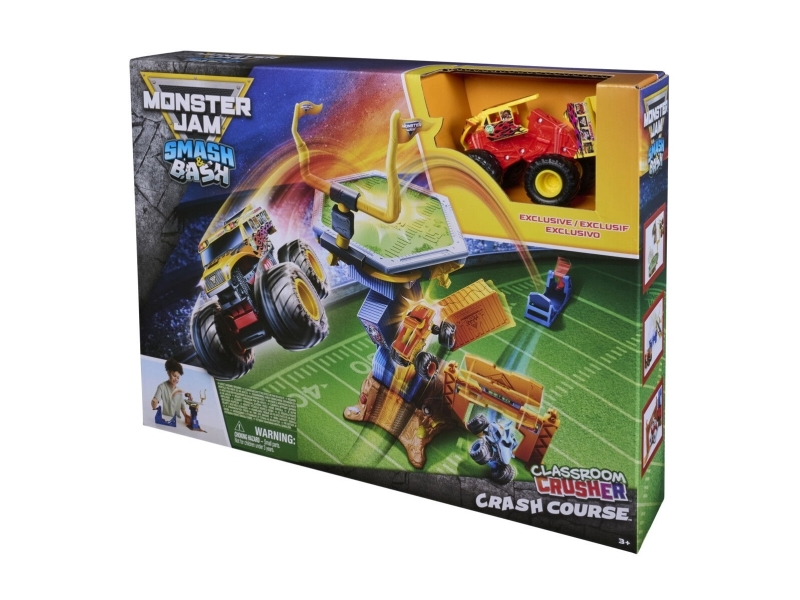 Monster Jam Smash & Bash Crash Course Playset
