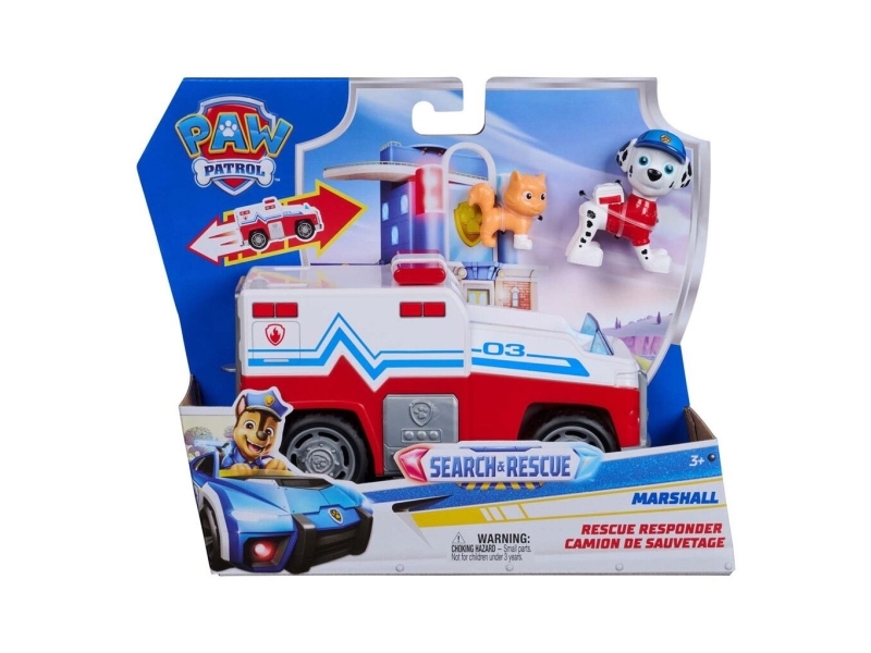 Paw Patrol Search&Rescue-temakjøretøy – Marshall