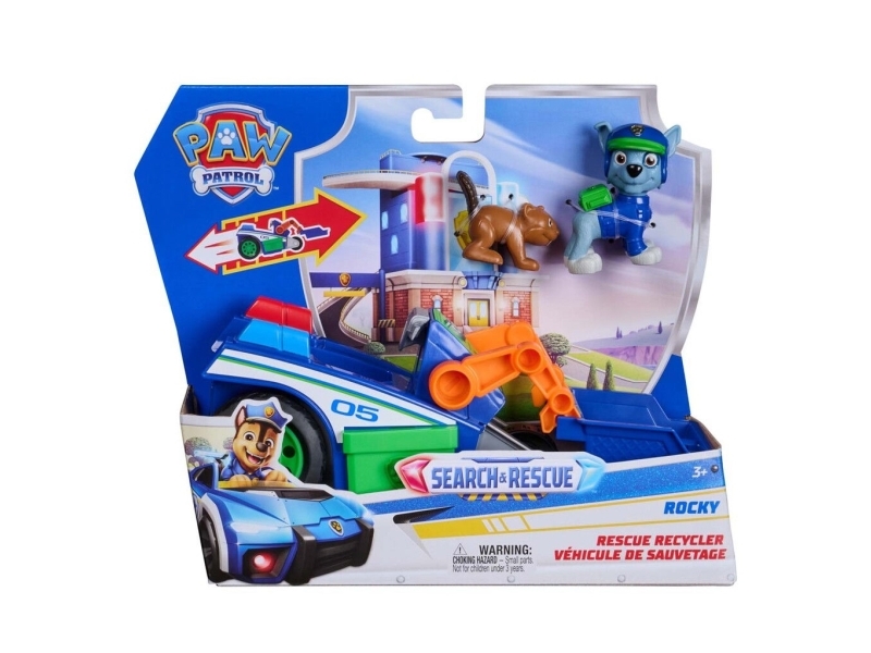 Paw Patrol Search&Rescue Themed Vehicle-Rocky | Leksaker - Figurer & Dockor | GameStuff