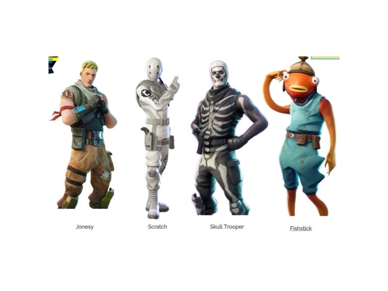 Fortnite Victory Squad Mode-Figurer 30 Cm