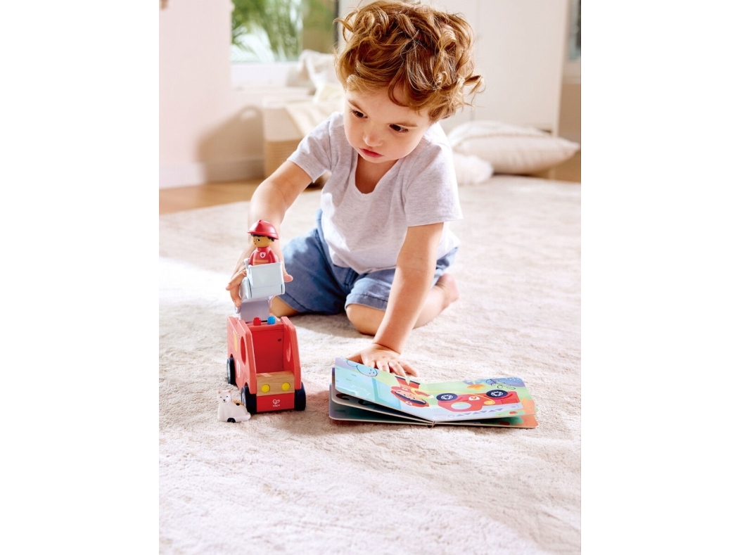 Hape The Roaring Fire Truck With Sound