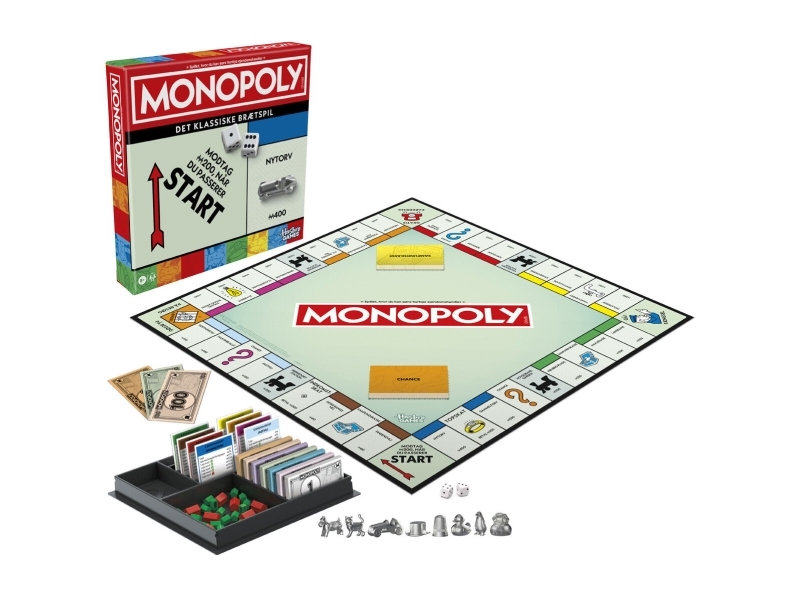 Monopoly Classic Refresh DK | Leksaker - Spel - Sällskapsspel | GameStuff