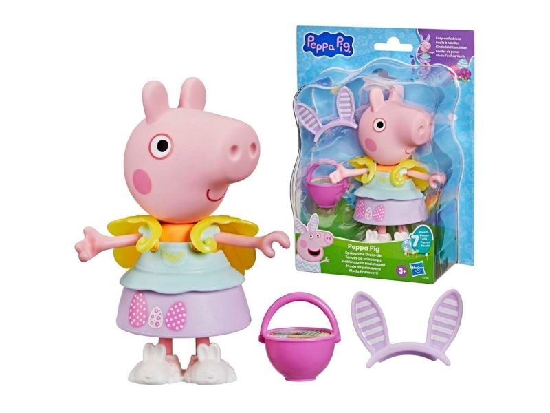 Peppa Pig Springtime Dress Up 15 cm | Leksaker - Figurer & Dockor | GameStuff