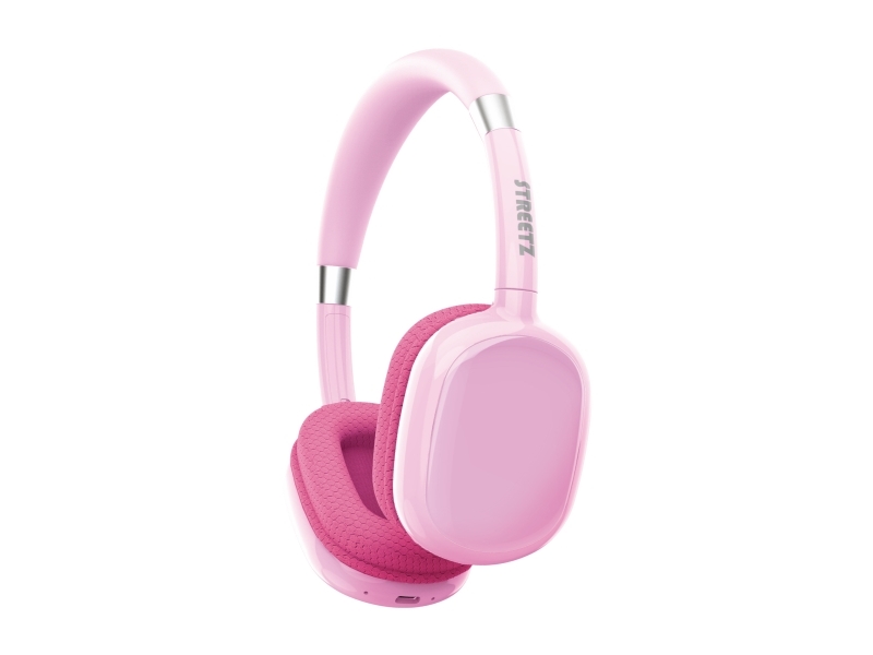 Bt10 Kids Bluetooth-Kopfhörer Mit Mikrofon (Pink)
