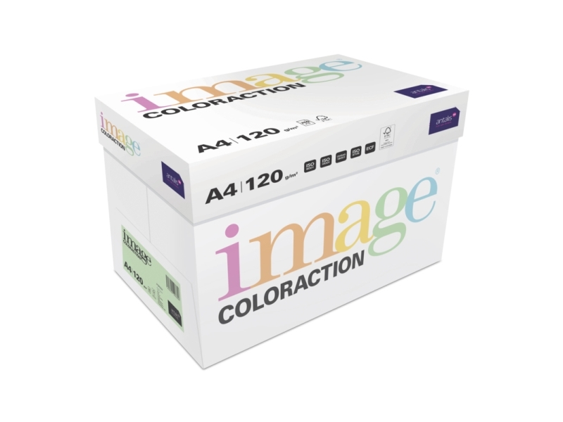 Kopipapir Image Coloraction A4 120g Forest Pastel Green 250ark/pkt | Papper & Emballage - Vitt papper - Vitt A4 | GameStuff
