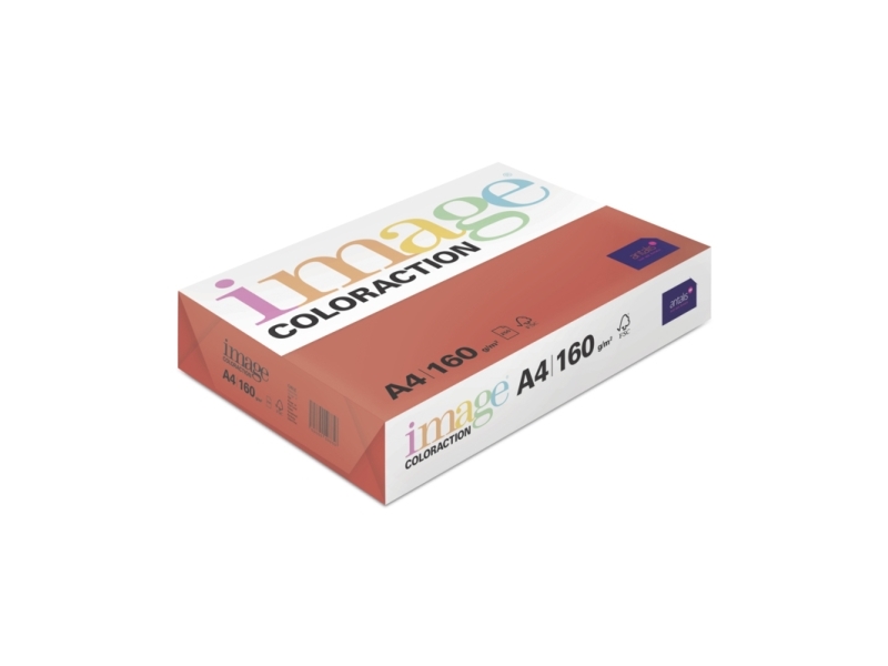 Kopipapir Image Coloraction A4 160G Chile Deep Red 250Ark/Pkt