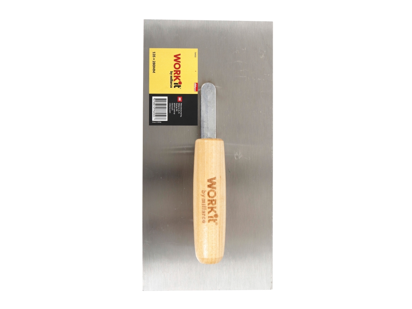 Work&gt it® glidbräda med trähandtag 135 x 280 mm | Verktyg & Verkstad - Handverktyg - Murareverktyg | GameStuff