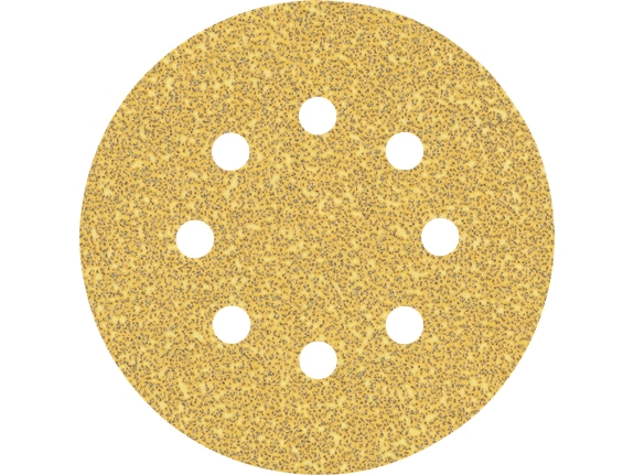 Bosch SLIBEBLAD EXC 125MM K100 8H 50 st | Elverktyg - Tillbehör - Tillbehör till Slipmaskin | GameStuff