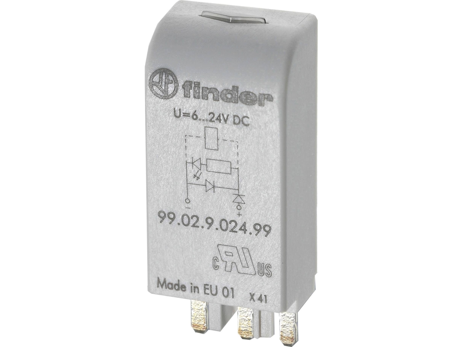 Steckmodul Mit Led, Mit Varistor 10 Stück Finder 99.02.0.230.98 N/A Passend Für Modell: Finder 90.02, Finder 90.03, Finder 92.03, Finder 94.03, Finde
