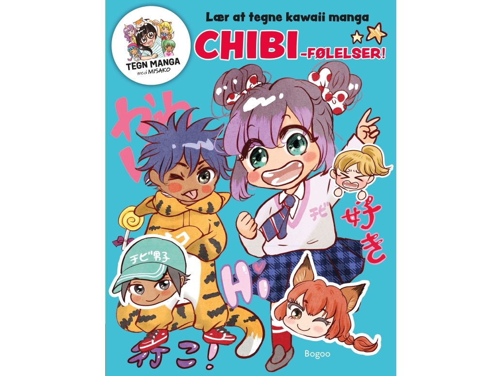 Lerne, Kawaii Manga Chibi Emotionen Zu Zeichnen | Misako Rocks! | Sprache: Dänish