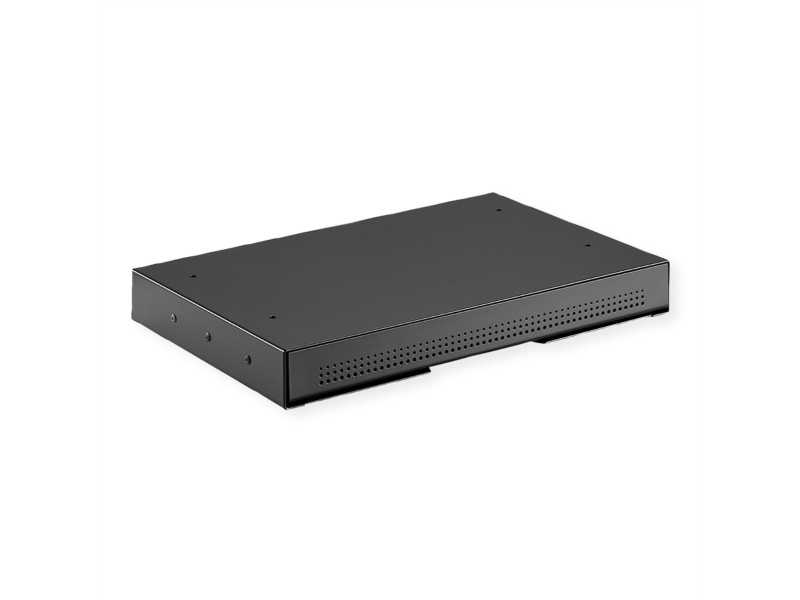 ROLINE 17030114, Metall, Svart, 8 kg, 410 mm, 272 mm, 50,8 mm | Möbler - Tillbehör - Kontorsförvaring | GameStuff