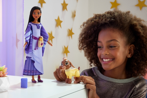 Disney Wish Asha Of Rosas Adventure Pack Fashion Doll, Mode Dukke, Pige, 3 År, Pige, 254 Mm, Flerfarvet