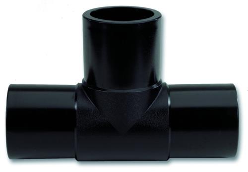 Stuk-el tee 200mm x 90gr. PN10 SDR17