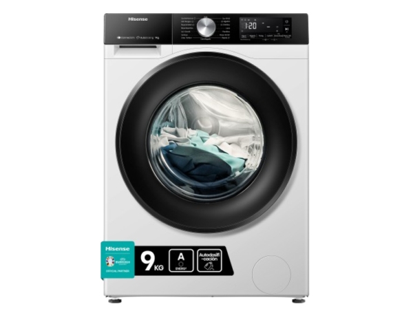 Hisense Wf3s9045bw3, Frontlader, 9 Kg, B, 72 Db, 1400 U/Min, A
