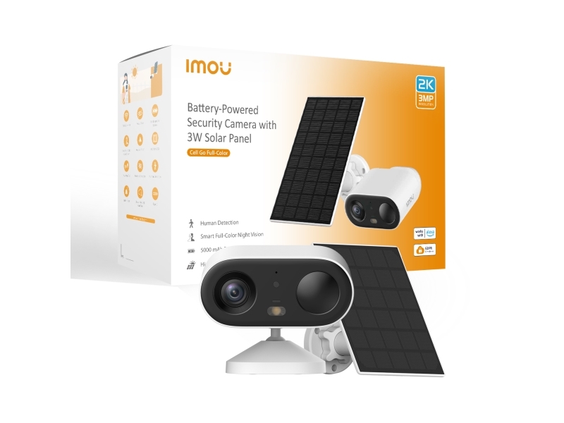 Imou Ipcam Cell Full Color Kamera +Solarpanel