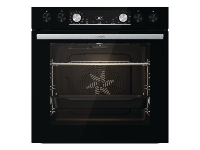 Gorenje Bcix6737e05bg + Gi6400bx, Zone Induktionskogeplade, 4 Zone(S), Sort, Berøring, 59,5 Cm, 52 Cm
