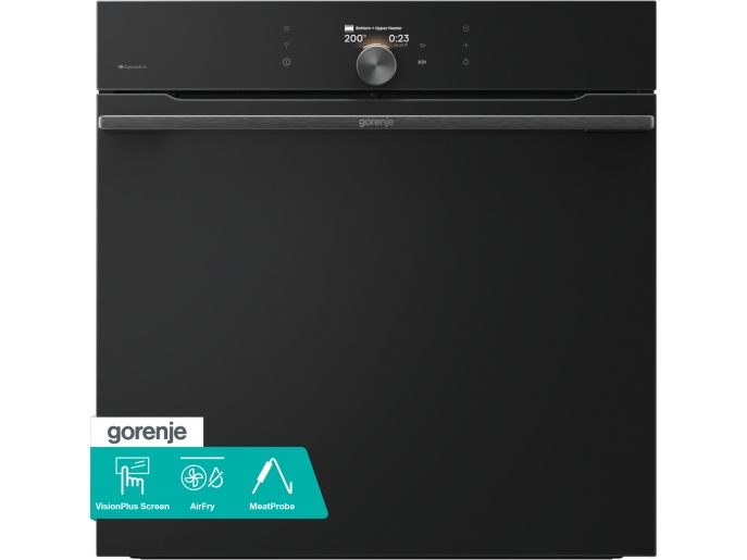 Gorenje Bo3co9k01 7 B6128b Rl_G800, Groß, Elektrischer Ofen, 77 L, 3500 W, 77 L, 0 - 300 °C