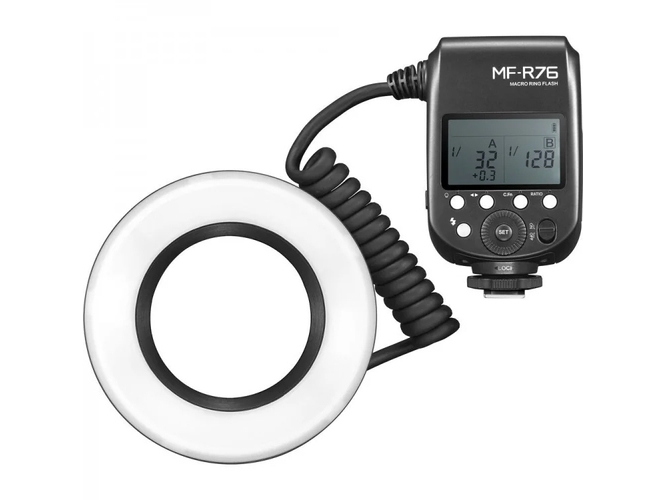 Godox MF-R76S, 1 s, Trådlösa anslutningar, 32 kanaler, 578 g, Kompakt blixt | Foto och video - Blixtar - Batteri Blixtar | GameStuff