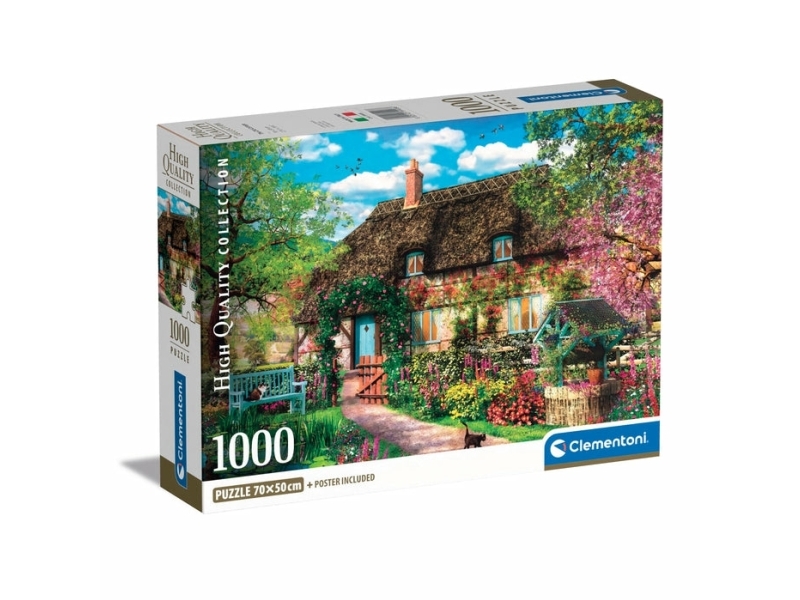 Clementoni High Quality Collection The Old Cottage, 1000 Stück(E), Kunst, 18 Jahr(E)