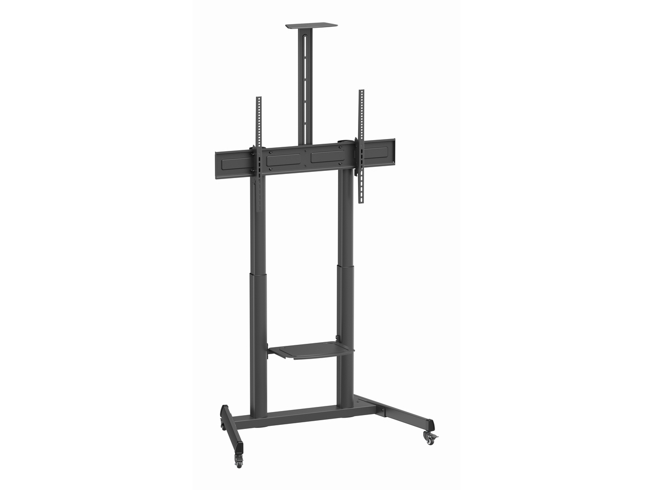 Gembird Mobiler Tv-Ständer Mit Rollen, 60-100" Bis Zu 120Kg, Schwarz