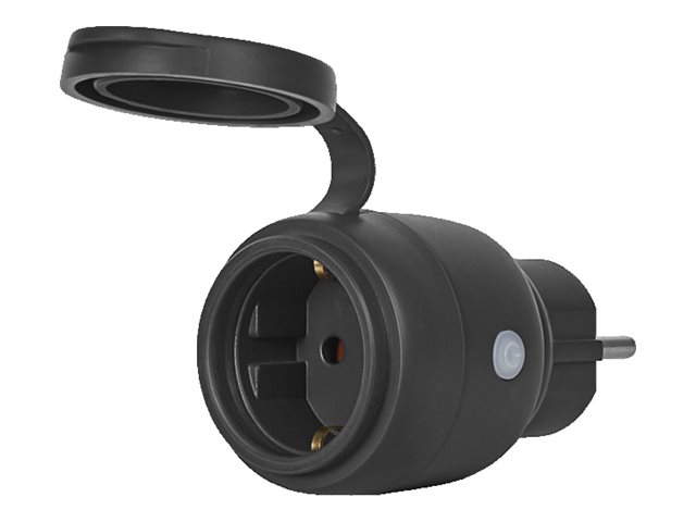 OSRAM SMART+ - Smart kontakt - compact, EU, Matter, outdoor - trådlös - Wi-Fi - 2.4 Ghz - svart | Smarta hem - Elektriska apparater för smarta hem - Smarta kontakter | GameStuff